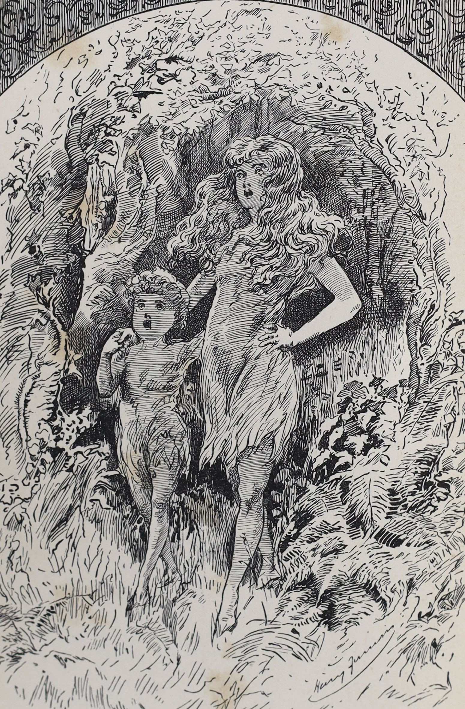Dodgson, Charles Lutwidge (‘’Lewis Carroll’’) - Sylvie and Bruno Concluded, 1st edition, illustrated by Harry Furniss, advertisements at end, 8vo, original red cloth gilt, all edges gilt, half title inscribed, ‘’Mrs Fall
